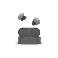 イヤホン microsoft surface earbuds HVM-00015 Surface Earbuds ダーク グレー HVM-00015 ［ワイヤレス