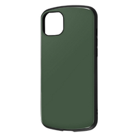 レイアウト iPhone 14 Plus用耐衝撃ケース ProCa オリーブ RT-P38AC3/OV