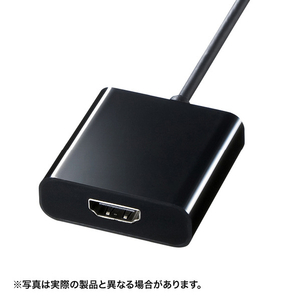 サンワサプライ USB Type C-PremiumHDMI変換アダプタ ブラック AD-ALCPHD01-イメージ1