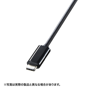 サンワサプライ USB Type C-PremiumHDMI変換アダプタ ブラック AD-ALCPHD01-イメージ2