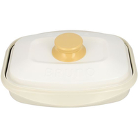 ＭＵＫ レンジメート プロ スクエア バイ ブルーノ ホワイト FCE744U-MCB102A-W