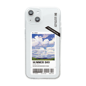 Dparks iPhone 14用ソフトクリアケース Summer Day DS24134I14-イメージ1