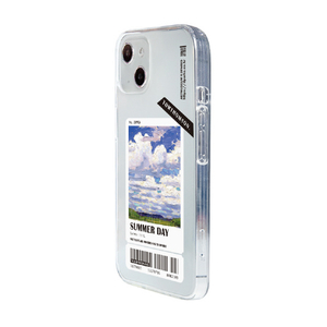Dparks iPhone 14用ソフトクリアケース Summer Day DS24134I14-イメージ2