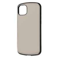 レイアウト iPhone 14 Plus用耐衝撃ケース ProCa グレージュ RT-P38AC3/GG
