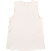 アーテック ソフトサテン ワンピース 白 S FCE140V-19176