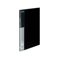 コクヨ クリヤーブック〈ベーシック〉固定式 A4 20ポケット 黒 1冊 F804887-ﾗ-B20D