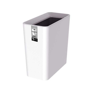 アスベル ルクレールCV ゴミ箱 スリム 9.5L ホワイト FCF302N-イメージ1