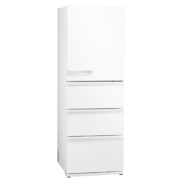 AQUA 【右開き】368L 4ドア冷蔵庫 Delie(デリエ) ミルク AQR-V37P(W) 右開き 368L ミルク