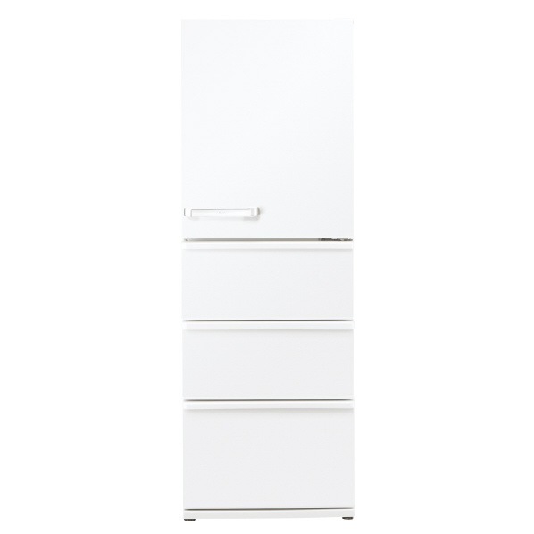 AQUA 【右開き】368L 4ドア冷蔵庫 Delie(デリエ) ミルク AQR-V37P(W) 右開き 368L ミルク