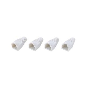 サンワサプライ モジュラーカバー(先付けタイプ) ホワイト ADT-MC4W-100-イメージ1