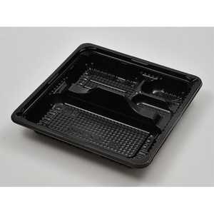シーピー化成 CZ-220 BS黒 本体(N) 弁当容器 50枚 FCG331V-00297232-イメージ3