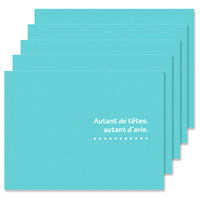 ハクバ 写真台紙 ランス ドゥ Lサイズ 2面(ヨコ・ヨコ) 5枚セット ブルー MRCDO-LY2BL5S