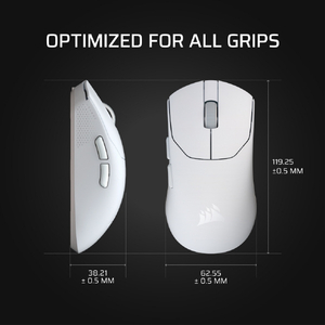 CORSAIR SABRE v2 PRO Ultralight White CHR-931G001-WW-イメージ3