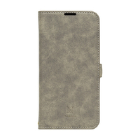 ＮＡＴＵＲＡＬ　ｄｅｓｉｇｎ iPhone 16用手帳型ケース STYLE NATURAL グレー IP24-61-VS01