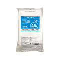 Forestway 詰替用ゴミ袋 乳白半透明 45L 100枚 1袋 F870038FRW669145