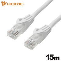 ホーリック LANケーブル UTP カテゴリー6A 15m ホワイト LC150-135RW
