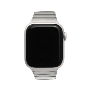 WEARPLANET Apple Watch 49/46/45/44/42mm用プレミアムメタルバンド シルバー WP23135AW-イメージ1