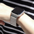 WEARPLANET Apple Watch 49/46/45/44/42mm用プレミアムメタルバンド シルバー WP23135AW-イメージ5