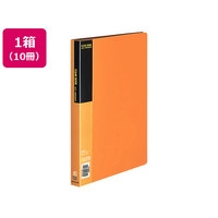 コクヨ クリヤーブック〈ベーシック〉固定式 A4 40ポケット 黄 10冊 1箱(10冊) F836101-ﾗ-B40Y
