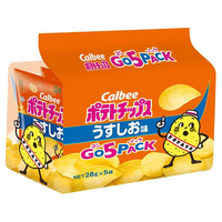 カルビー FC556PJ ポテトチップス うすしお味 ゴー5パック |エディオン