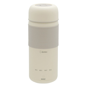 ドリテック おでかけ温調ケトル(0．4L) アイボリー PO-170IV-イメージ1
