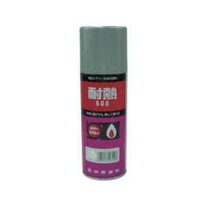 シントーファミリー 耐熱用スプレー シルバー 300ML FC444DB-4797906-イメージ1