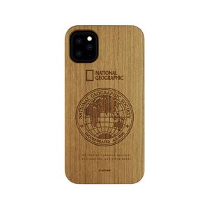 National Geographic iPhone 11 Pro用ケース Global Seal Nature Wood チェリーウッド NG17135I58R-イメージ1