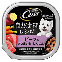 マースジャパンリミテッド シーザー 自然素材ビーフ さつまいも 85g ｼ-ｻﾞ-ｼｾﾞﾝｿｻﾞｲﾋﾞ-ﾌｻﾂﾏｲﾓ85G