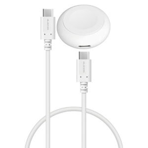 エレコム Apple Watch磁気充電アダプター(高速充電/ポートタイプ) ホワイト MPA-AWCDFCQWH-イメージ8