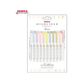 ゼブラ マイルドライナー やさしさ&ナチュラルマイルド 10色セット FCE024Z-WKT7-10C-YNTC