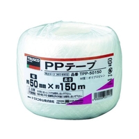 トラスコ中山 PPテープ 幅50mm×長さ150m 白 FC661FZ-3606902