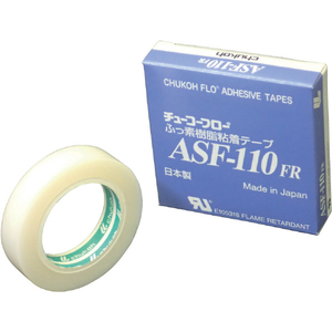 ｃｈｕｋｏｈ フッ素樹脂フィルム粘着テープ　ＡＳＦー１１０ＦＲ　０．１３ｔ×１０ｗ×１０ｍ ASF110FR-13X10-イメージ1