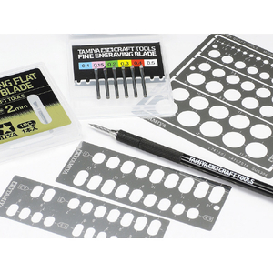 タミヤ 74135 スジ彫り超硬ブレード 0．1mm T74135ｽｼﾞﾎﾞﾘﾌﾞﾚ-ﾄﾞ01ﾐﾘ-イメージ5