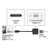 サンワサプライ USB Type C-VGA変換アダプタ ブラック AD-ALCV01-イメージ3