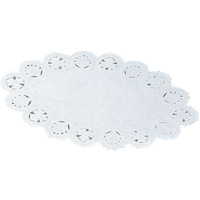 江部松商事 EBM/ドイリー レースペーパー 小判型 500枚入 16号 FC134LK-3713900