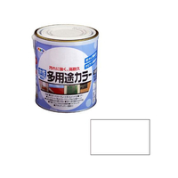 アサヒペン 水性多用途カラー 1.6L ツヤ消し白 FC707PM
