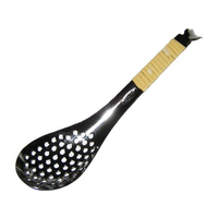 江部松商事 18-8 籐づる巻 レンゲスプーン 穴明 FC058LE-1680300