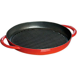 STAUB FC616LA-0658400 ストウブ ピュアグリル ラウンド 22cm チェリー