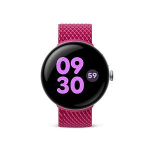 Google Google Pixel Watch(45 mm) ウーブンバンド ワンサイズ Hibiscus GA11629-WW-イメージ3
