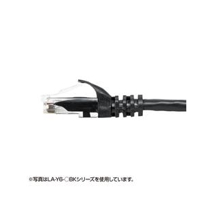 サンワサプライ カテゴリ6UTPLANケーブル(5m) イエロー LA-Y6-05Y-イメージ2