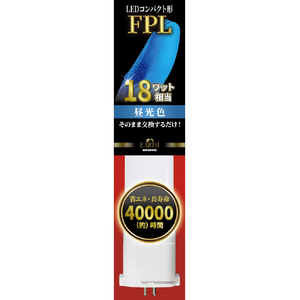 エコデバイス LEDコンパクト形 FPL18W相当 昼光色 EFPL18LED-N-イメージ1