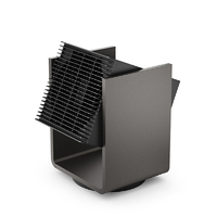 StadlerForm Alex 3Dサーキュレーター&ヒーター ブラック SFALEX