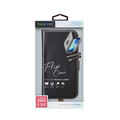 PGA iPhone 17用フリップカバー ブラック PG-25AFP02BK