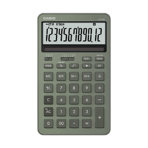 カシオ ジャスト型スタイリッシュ電卓 ミスティグリーン JF-M200-GN-N-イメージ2