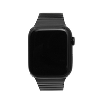 WEARPLANET Apple Watch 49/45/44/42mm用プレミアムメタルバンド ブラック WP23136AW