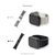 WEARPLANET Apple Watch 49/46/45/44/42mm用プレミアムメタルバンド ブラック WP23136AW-イメージ15