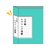 キングジム クリアーファイル カキコ A4 20ポケット 水色 F021511-8632ﾐｽ-イメージ6