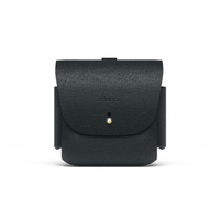 elago AirPods 3用リング付き本革ケース ブラック EL_AP3CSPULE_BK