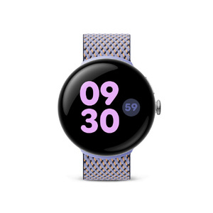 Google Google Pixel Watch(45 mm) ウーブンバンド ワンサイズ Moonstone GA11628-WW-イメージ3