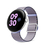 Google Google Pixel Watch(45 mm) ウーブンバンド ワンサイズ Moonstone GA11628-WW-イメージ2